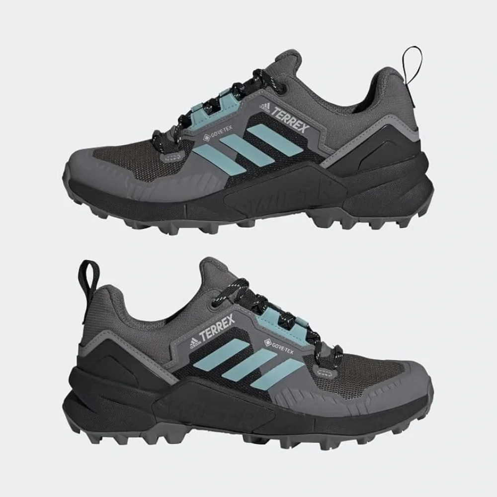 NWT Adidas Women’s Terrex Swift R3 GTX Hiking Gray/Mint/Black Shoes size 8.5